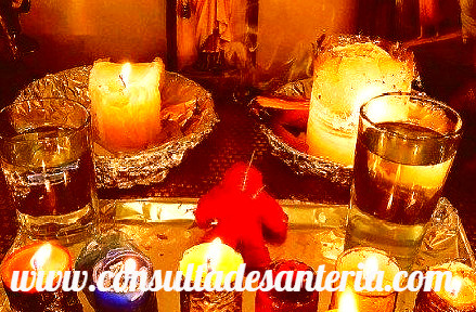 ritual velas santeria